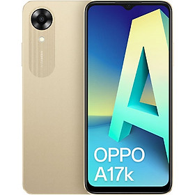 Điện Thoại Oppo A17k (3GB/64GB) - Vàng - Hàng Chính Hãng 