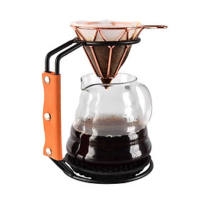 Pour Over Coffee Dripper Stand for Conical Coffee Filter Cups Cafe Home