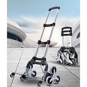 Mua Xe kéo hàng vận chuyển mọi bề mặt kể cả bậc thang Stretch & Fold 3 Bánh xếp thép chịu lực cao cấp