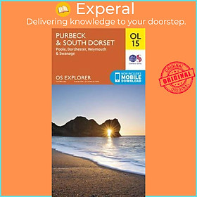 Hình ảnh Sách - Purbeck & South Dorset, Poole, Dorchester, Weymouth & Swanage by Ordnance Survey (UK edition, paperback)