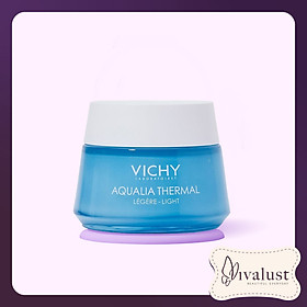 Kem Gel Dưỡng Ẩm Kích Hoạt & Giữ Nước Cho Da Thường & Da Khô Vichy Aqualia Thermal Rehydrating Light Cream (50ml) - MB067200