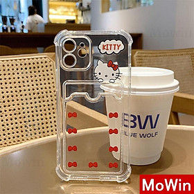 Mua Ốp điện thoại silicon mềm chống sốc có ngăn đựng thẻ cho iPhone 13 Pro Max 12 Pro Max 11 Pro Max 7 Plus