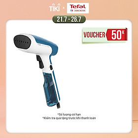 Bàn ủi cầm tay Tefal DT6130E0 - Công suất 1100W - 1300W - Phun hơi 17g/phút - Chức năng chống cặn - Hàng chính hãng