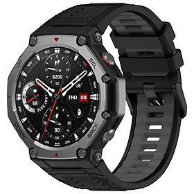 Dây Silicone Hai Màu cho Amazfit T-Rex 3 - Hàng Chính Hãng