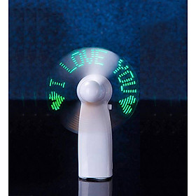 Mua Quạt Cầm Tay Chạy Chữ I Love You Điện Tử (Màu Ngẫu Nhiên)