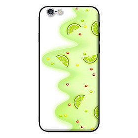 Ốp in cho iPhone 6 Plus Họa Tiết Chanh - Hàng chính hãng