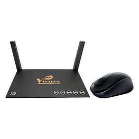 Mua Android Tivi Box Vinabox X9 Ram 2GB + Tặng Tài Khoản VIP Kèm Chuột Không Dây Forter V181 - Hàng Chính Hãng