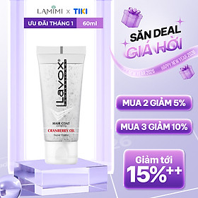 Dưỡng Bóng Giữ Nếp Cranberry Siêu Đàn Hồi Lavox