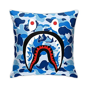 Mua Vỏ gối Sofa Bape nhiều màu  chất liệu Cotton  kích thước 45x45cm
