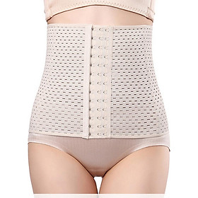 Đai nịt bụng định hình eo thon giảm mỡ tông màu da, tôn dáng không lộ giúp chị em phụ nữ diện váy cực xinh phù hợp cho dân văn phòng, phụ nữ sau sinh, người tập thể dục