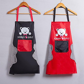 Mua Tạp dề hoa cúc nấu ăn đa năng kèm lau tay cao cấp (GIAO MÀU NGẪU NHIÊN)