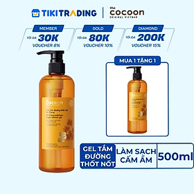 Gel tắm sữa tắm đường thốt nốt An Giang Cocoon 500ml