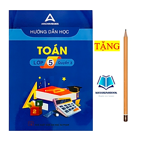 Sách - Hướng dẫn học Toán lớp 5 - quyển 3 ( mới nhất )