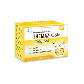 Mua BỘT SỦI THANH NHIỆT GIẢI ĐỘC GAN THEMAZ COLA VỊ CAM   CHANH CHERY  CHANH MUỐI - 20 GÓI