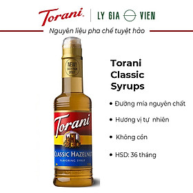 Torani classic syrup siro pha chế 375ml mỹ