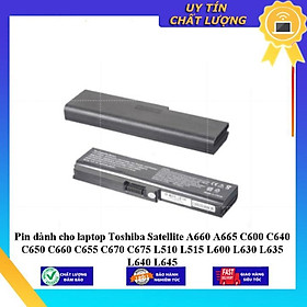 Pin dùng cho laptop Toshiba Satellite A660 A665 C600 C640 C650 C660 C655 C670 C675 L510 L515 L600 L630 L635 L640 L645 - Hàng Nhập Khẩu  MIBAT638