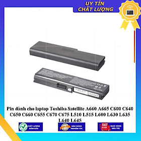 Pin dùng cho laptop Toshiba Satellite A660 A665 C600 C640 C650 C660 C655 C670 C675 L510 L515 L600 L630 L635 L640 L645 - Hàng Nhập Khẩu MIBAT638