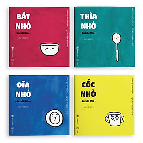 Download sách Sách Ehon Combo 4 cuốn Đồ vật Ehon Nhật Bản dành cho bé từ 0 4 tuổi