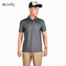 Áo thun nam Polo NOVELTY không túi kiểu dáng Melange 210103N