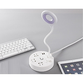 Ổ cắm chống sét đa năng R8 Tích hợp 3 ổ cắm điện + 2 cổng USB sản phẩm không thể thiếu cho ngôi nhà thông minh của bạn (Tặng kèm 1 khuân làm bánh gối)