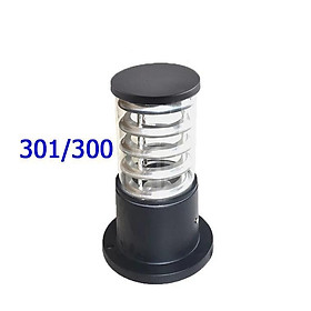 Mua Đèn cột trụ sân vườn đui E27 cao 30cm - 40cm màu đen màu ghi trang trí sân vườn  công viên  vườn hoa  đèn dẫn lối đi