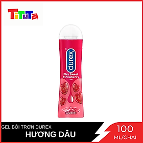 Gel bôi trơn Durex Play Sweet Strawberry Chai 100ml