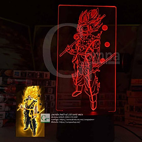 Mua Đèn Ngủ Naruto Dragonball Songoku x Naruto 16 MÀU TUỲ CHỈNH ANAR9905