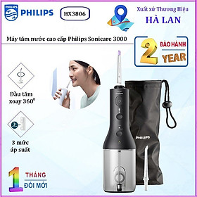 Máy tăm nước Philips Sonicare 3000 HX3806 cao cấp