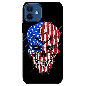 Ốp lưng dành cho Iphone 12 Mini - 12 / 12 Pro - 12 Pro Max mẫu Đầu Lâu Lá Cờ