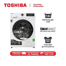 Mua Máy Giặt Toshiba Inverter 7.5kg TW-BK85S2V(WK) - Hàng chính hãng  chỉ giao HCM