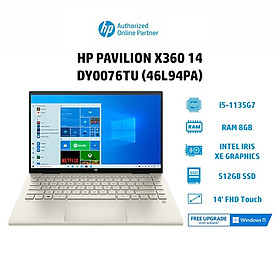 Mua Laptop HP Pavilion x360 14-dy0076TU (46L94PA) (i5-1135G7 | 8GB| 14  FHD Touch | W11 Hàng chính hãng