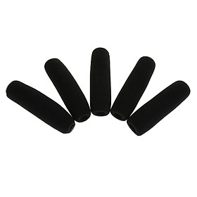 5 Pcs of Pack Microphone 150mm Long Foam Mic  for   Interview