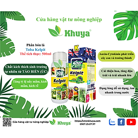 Mua Phân bón lá hữu cơ cao cấp Toba Kelpit 500ml Mát cây Tốt rễ Úc