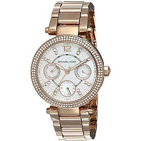 Michael Kors Women's Parker Rose Gold-Tone Watch MK5616