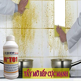 Mua Tẩy dầu mỡ bếp cực mạnh  hút mùi  bếp ăn công nghiệp  lò quay lò nướng HT01-500ml tặng ngay pad chà