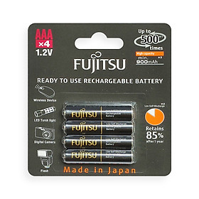 Mua Pin Fujitsu HR-4UTHCEX(4B) - AAA 900mAh RECHARGEABLE BATTERY - Hàng Nhập Khẩu