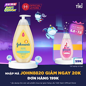 Sữa tắm gội toàn thân Johnson's Baby (500ml)