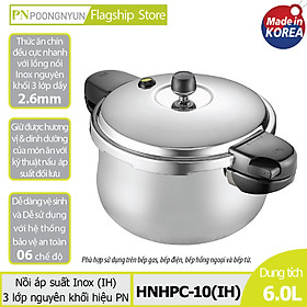 Mua Nồi áp suất Inox IH hiệu PN HNHPC-10(IH) - Hàng chính hãng