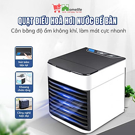 Mua Quạt Điều Hoà Hơi Nước Để Bàn Văn Phòng Mini  Làm Mát Cực Nhanh  Lọc Và Giữ Ẩm Không Khí  Dây Sạc USB Có Bảo Hành