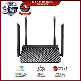 Mua Thiết Bị Phát Wifi Băng Tần Kép 4 ăng-ten Asus RT-AC1200 V2 - Chức năng quản lý dành cho cha mẹ - Hàng Chính Hãng