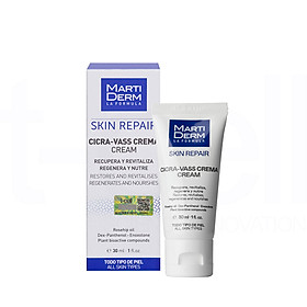 Kem Dưỡng Tái Tạo & Phục Hồi Da Nhạy Cảm - MartiDerm Skin Repair Cicra Vass Cream 30ml