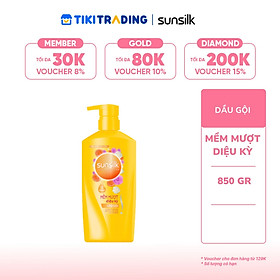 Dầu gội Sunsilk Mềm Mượt Diệu Kỳ 850g