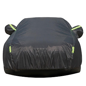 Bạt phủ ô tô thương hiệu MACSIM dành cho Vinfast Fadil - màu đen và màu ghi - bạt phủ trong nhà và ngoài trời