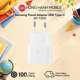 Cốc Sạc Samsung Travel Adapter 25W Type C EP-T2510 - Hàng Chính Hãng