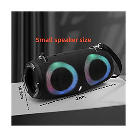 Di động không thấm nước 100W loa bluetooth công suất cao RGB Subwater không dây ánh sáng đầy màu sắc