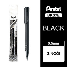 Hình ảnh Ruột Bút Bi Nhật Bản Pentel BK250 - BKS7E | Ngòi 0.7mm (Mưc Xanh và Đen) | Ngòi bút bi Pentel BK250