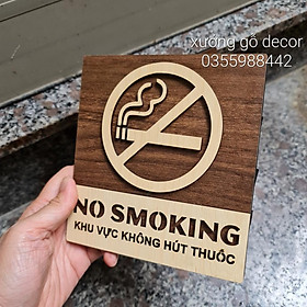 Bảng Cấm hút thuốc, biển báo No smoking, bảng báo No smoking, bảng cấm hút thuốc, khu vực hút thuốc giá rẻ