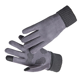 Hình ảnh Winter Warm Gloves Soft Cycling Gloves Mens Outdoor Activities Driving