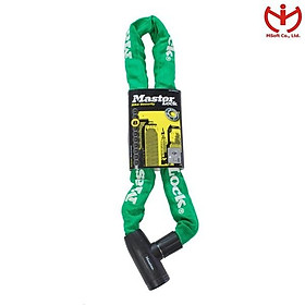 Mua Khóa dây xích dùng chìa Master Lock 8391 DPROCOL khóa xe đạp dài 0.9m x mắt xích 8mm - MSOFT