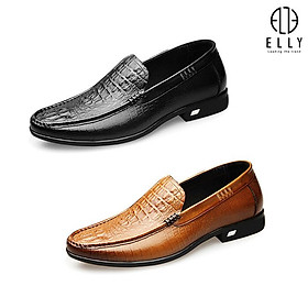 Giày nam da thật ELLY HOMME  EGTM4 - Đen - 42
